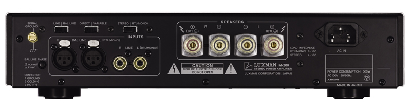 Power Amply Luxman M-200