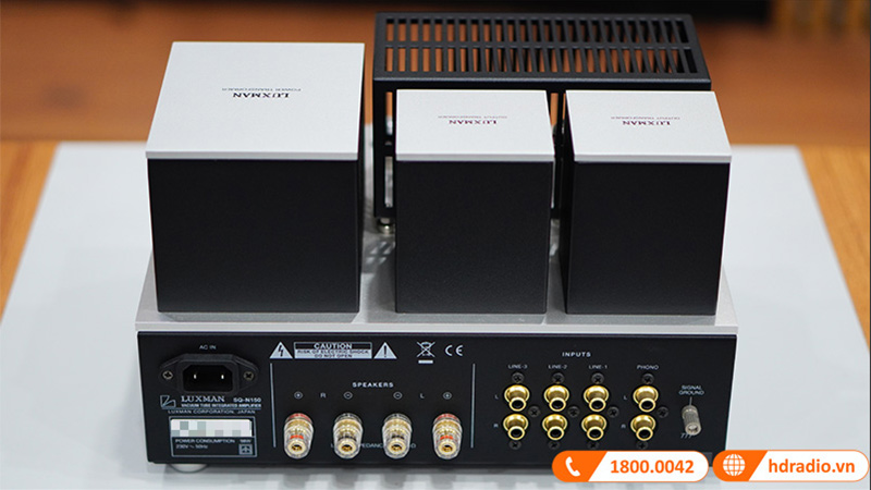 ảnh thực tế Amply Luxman SQ-N150