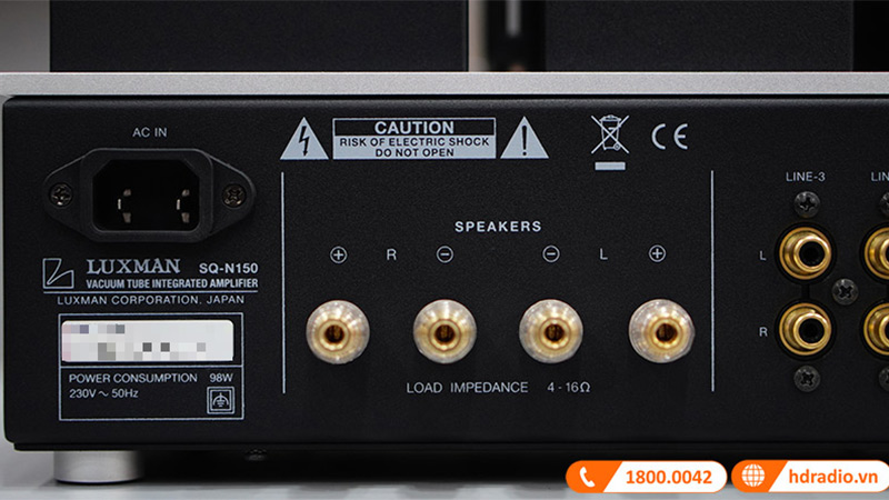 ảnh thực tế Amply Luxman SQ-N150