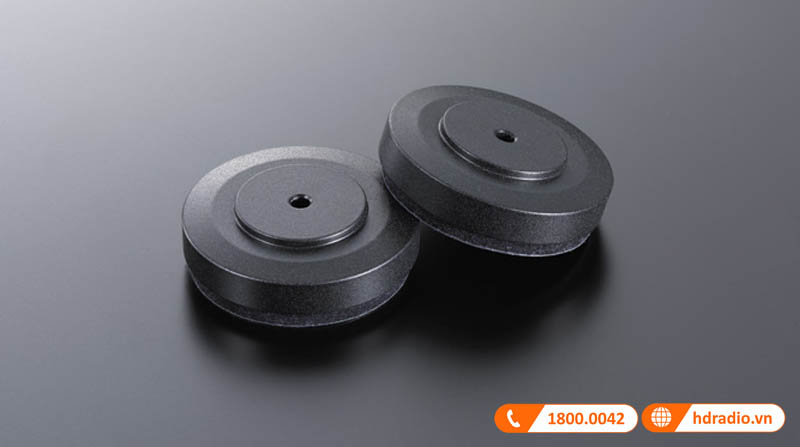 Khung máy có độ cứng cao và chân cách ly