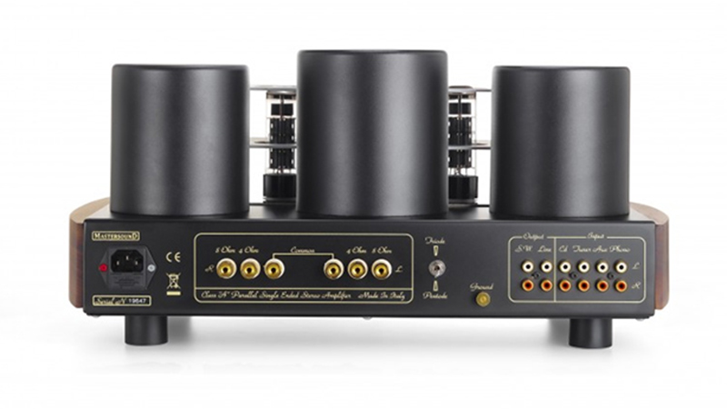 mặt sau của amply