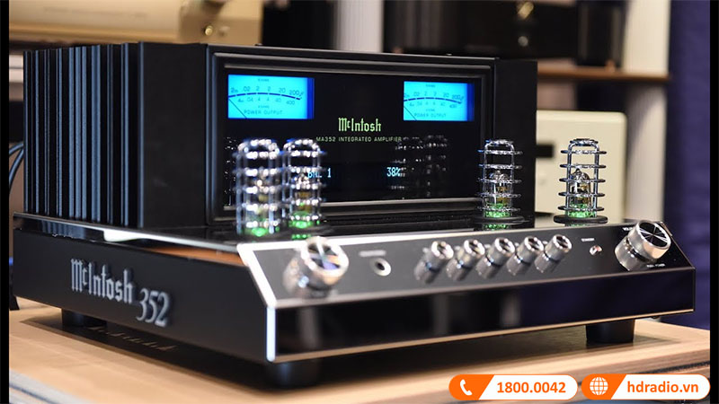 amply đèn tích hợp