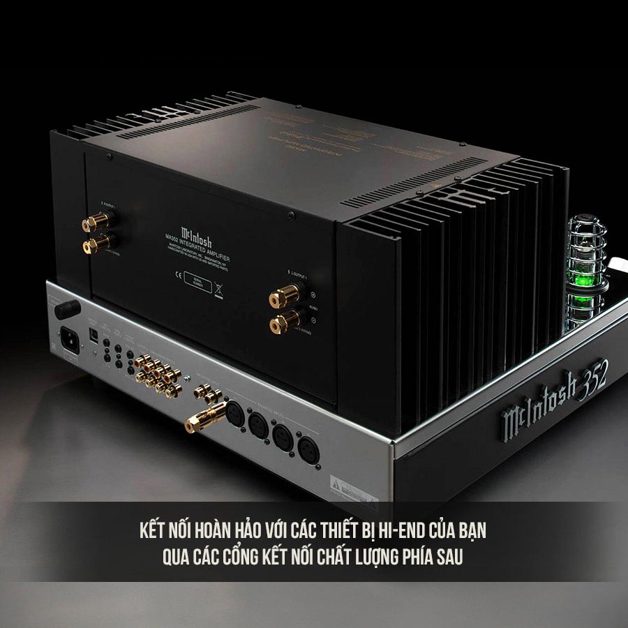 Amply Đèn McIntosh MA352, 2 Kênh, 200W/CH (8 Ohm)-8