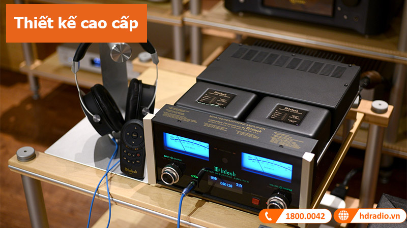 Headphone amply McIntosh MHA150 thiết kế cao cấp