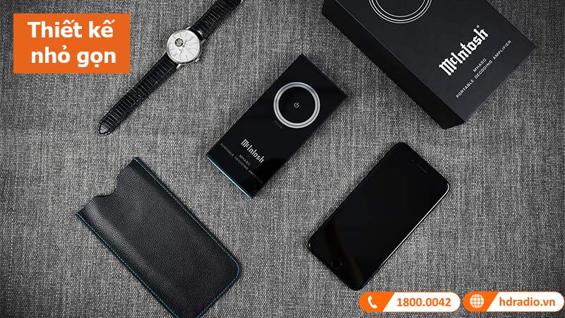 Headphone amply McIntosh MHA50 thiết kế nhỏ gọn