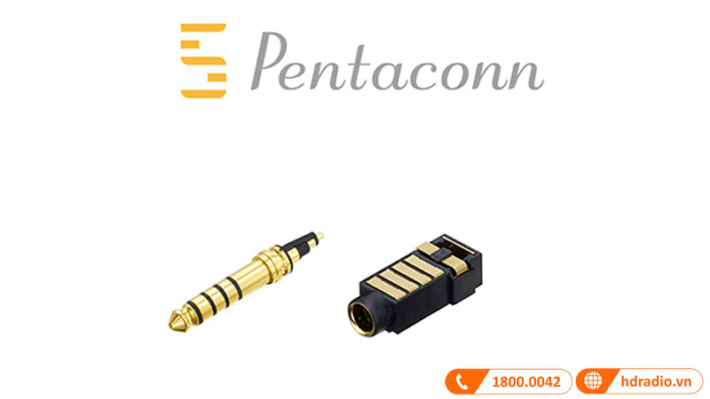 Pentaconn, đầu nối một phích cắm cho ổ tai nghe cân bằng