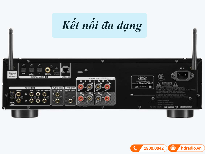 Khả năng kết nối đa dạng