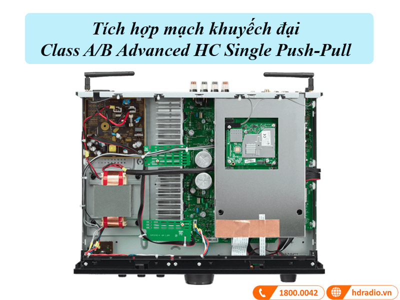 Tích hợp mạch khuếch đại Class A/B