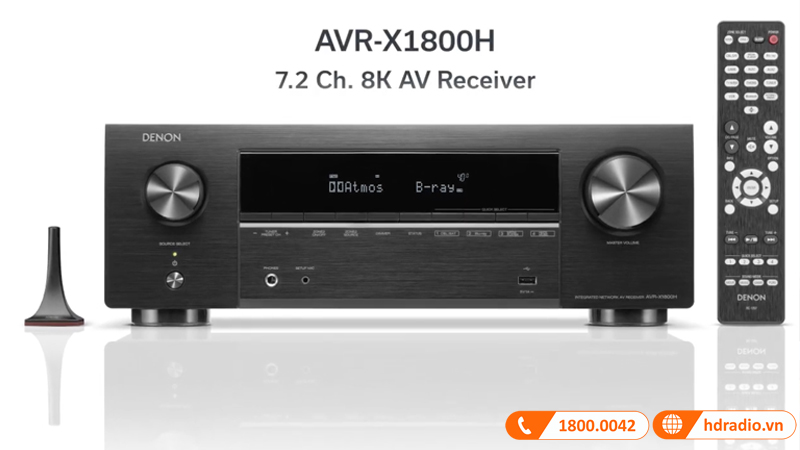 Amply Denon AVR-X1800H