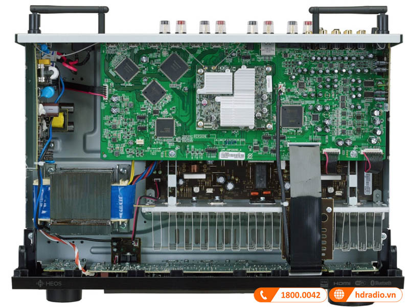 bên trong Ampli Denon DRA-800H