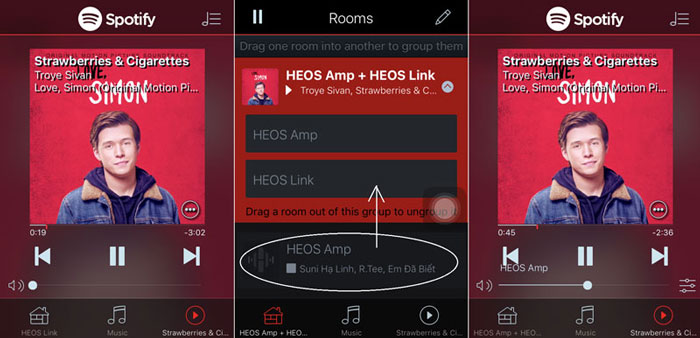 Amply Denon Heos Amp HS2