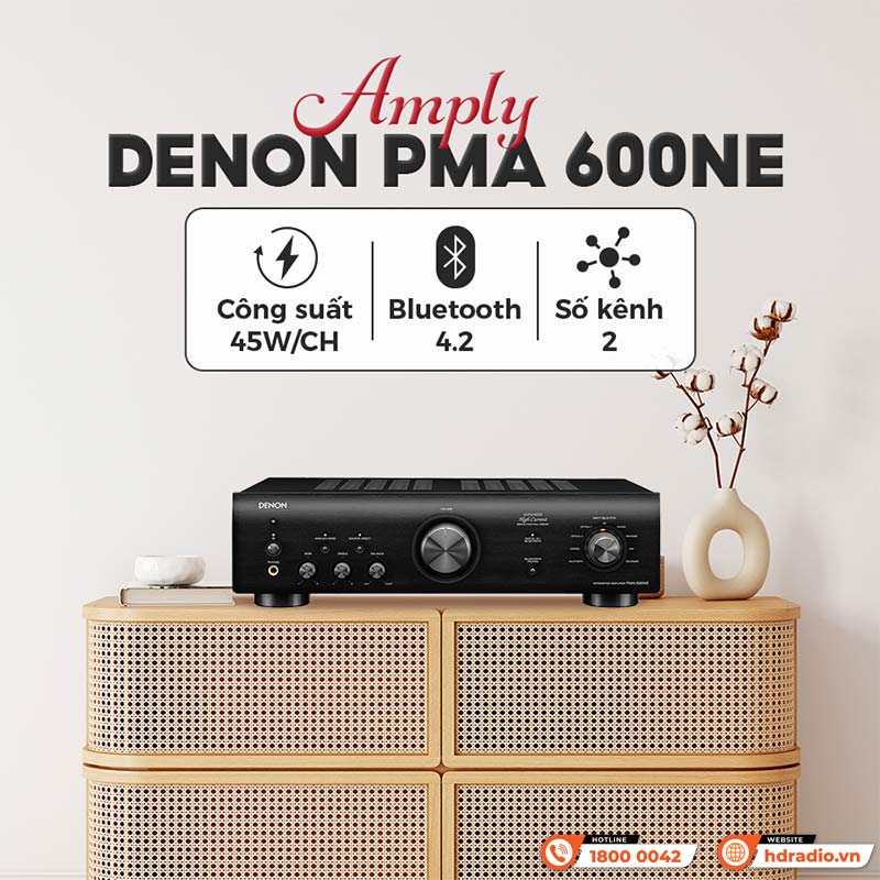 Tính năng Amply Denon PMA-600NE