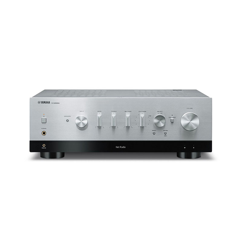 Amply Yamaha R-N1000A, 2 Kênh, 120W/CH (6Ohm), Phono, Bluetooth, Wifi, Airplay
