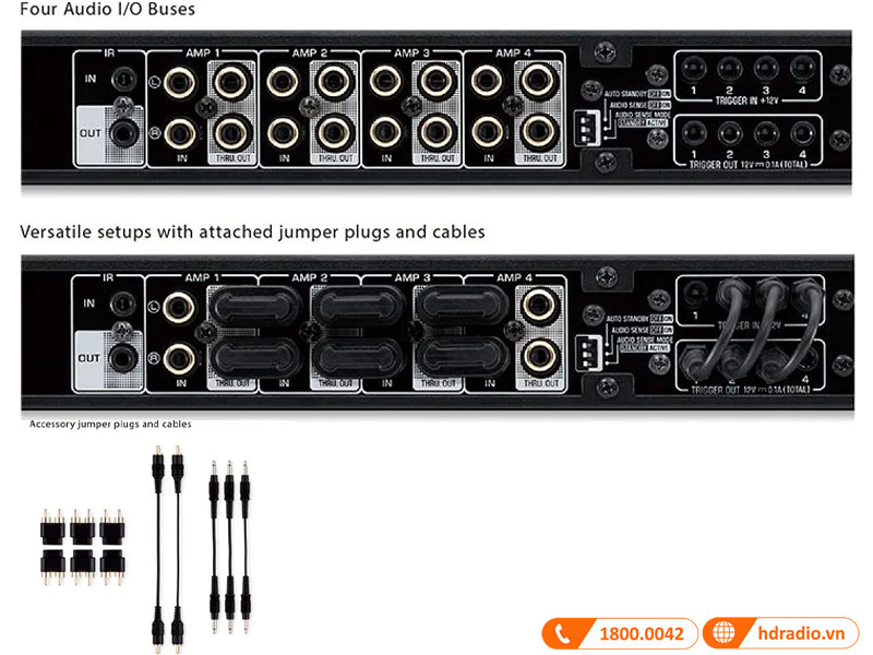 Phối ghép cực kỳ linh hoạt