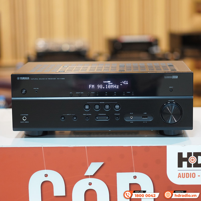 Amply Yamaha RX-V385-2