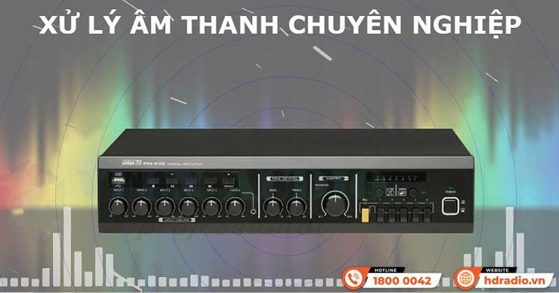 Âm thanh Amply đa vùng Inter-M PM-248