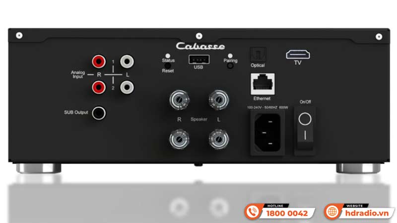 Kết nối Amply Cabasse ABYSS