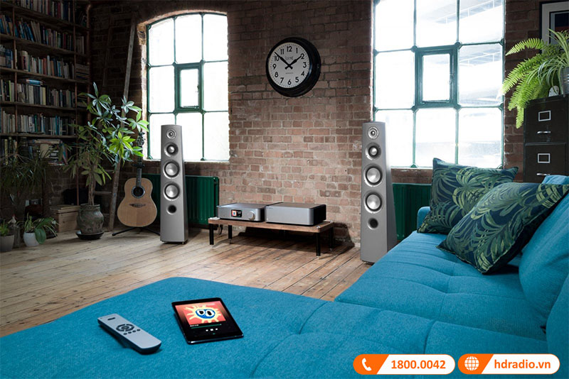 kết hợp cùng Power Amply Cambridge Edge W để tạo nền dàn âm thanh cao cấp