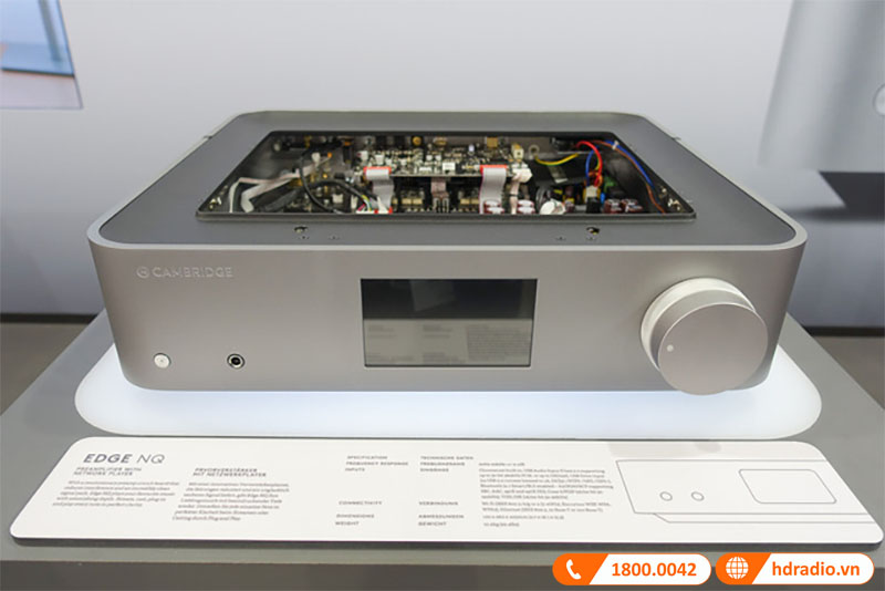 Amply tích hợp đầu phát mạng