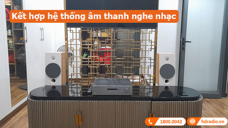 Amply Cambridge Audio AXR85 ứng dụng thực tế 