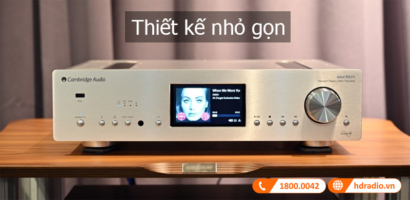 Thiet ke Cambridge Audio Azur 851N