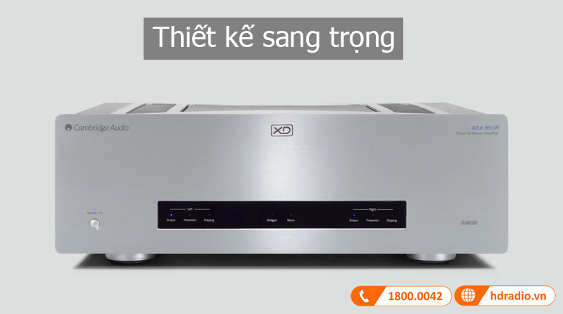 Thiet ke power amply Azur 851W