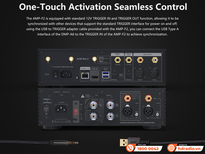 Power Amply Eversolo AMP-F2