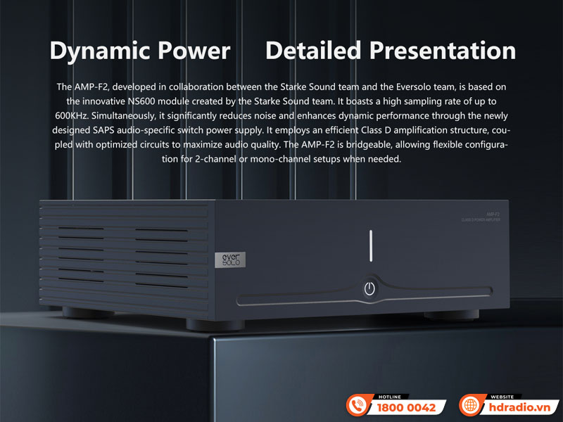 Power Amply Eversolo AMP-F2