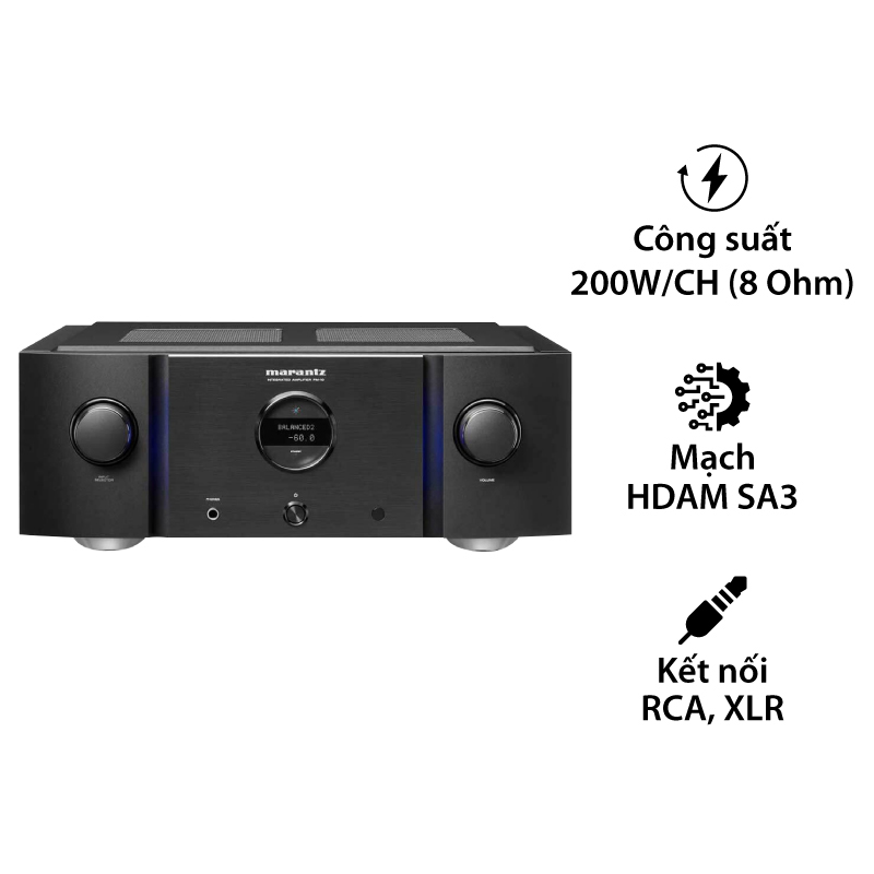 Amply Marantz PM-10, 2 Kênh, 200W/CH (8 Ohm)