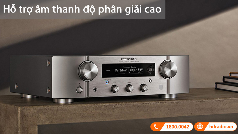 Hỗ trợ âm thanh độ phân giải cao