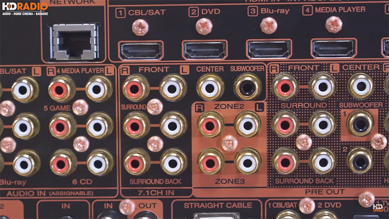 các cổng kết nối RCA