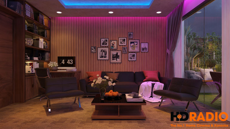 Mẫu phòng chiếu phim đa năng - Hình 2