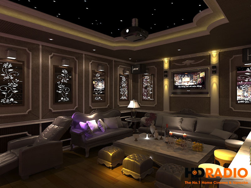 Thiết kế phòng chiếu phim gia đình - Hình  3