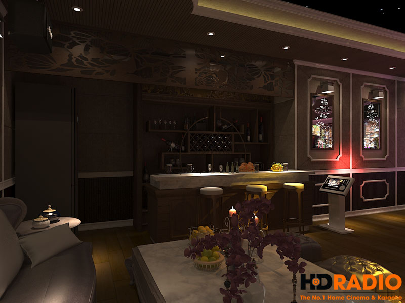 Thiết kế phòng chiếu phim gia đình - Hình 6