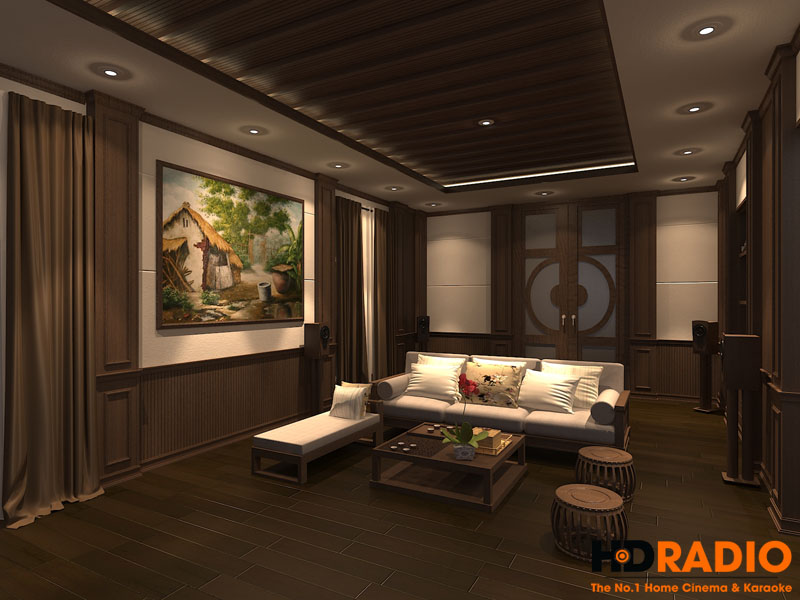 thiết kế phòng chiếu phim cao cấp tại Vinhomes - Hình 3