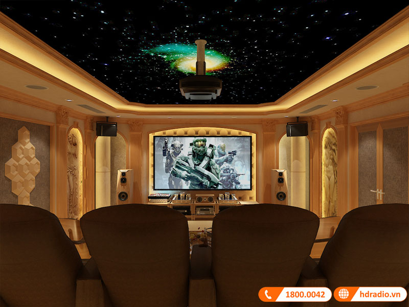 Thiết kế phòng chiếu phim tại Vinhome Hải Phòng-1
