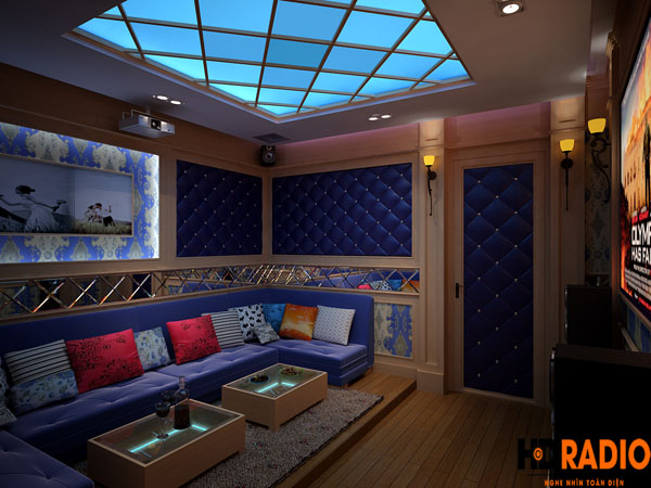 thiết kế phòng chiếu phim 3D gia đình tại trần duy hưng hà nội