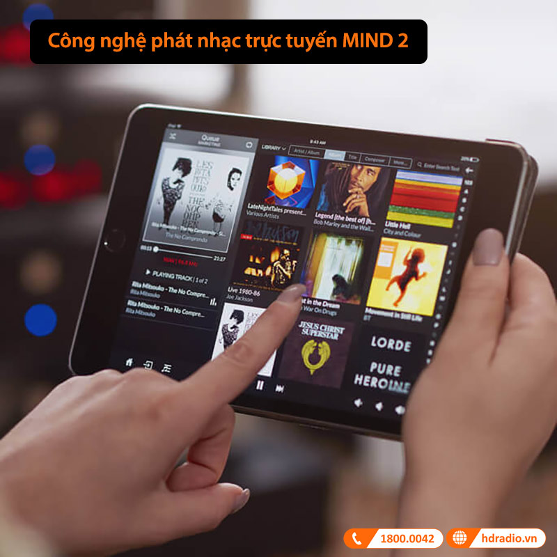 module phát nhạc trực tuyến MiND 2
