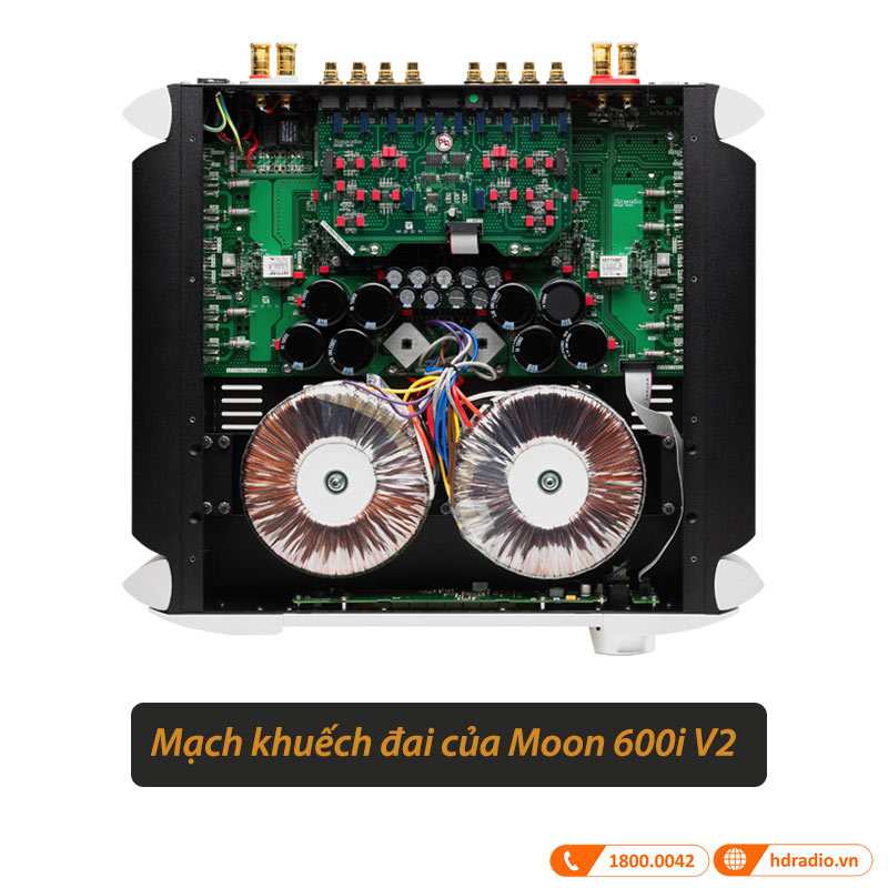 mạch khuếch đại của Amply 600i V2