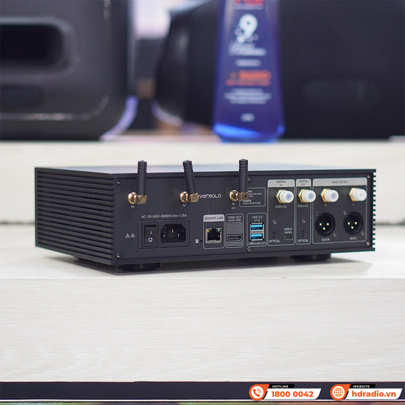 Music server Eversolo DMP-A6, Preamp, DACES9038Q2M, Network Streamer, Bluetooth, 4GB DDR kết hợp 32GB eMMC-6