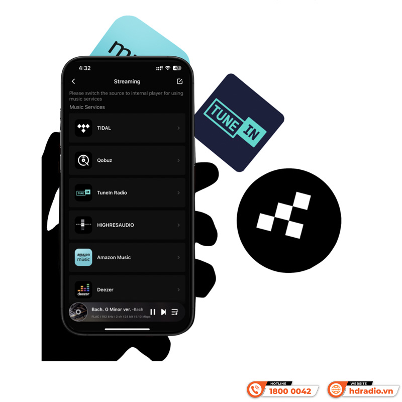 Music server + Network streamer + DAC + Pre Amp Eversolo DMP A10