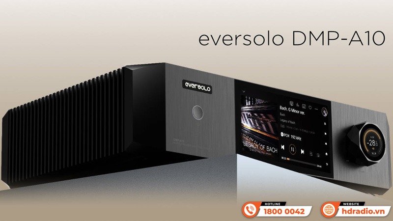 Music server + Network streamer + DAC + Pre Amp Eversolo DMP A10