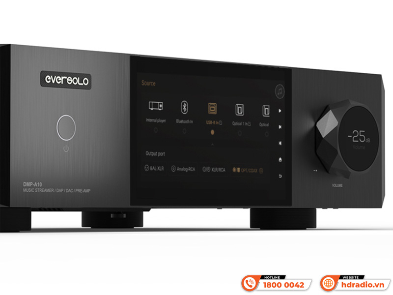 Music server + Network streamer + DAC + Pre Amp Eversolo DMP A10