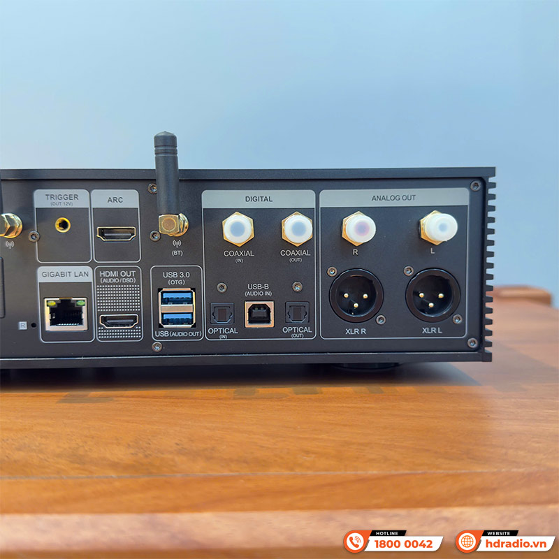 Music server Eversolo DMP A6 Gen 2, Pre Amp, DAC ES9038Q2M, Network Streamer, Bluetooth, 4GB DDR4 kết hợp 32GB eMMC-6