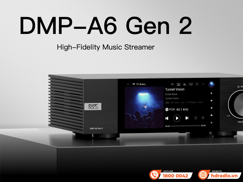 Music server + Network Streamer + DAC + Preamp Eversolo DMP A6 Gen 2