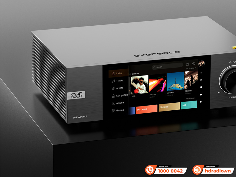 Music server + Network Streamer + DAC + Preamp Eversolo DMP A6 Gen 2