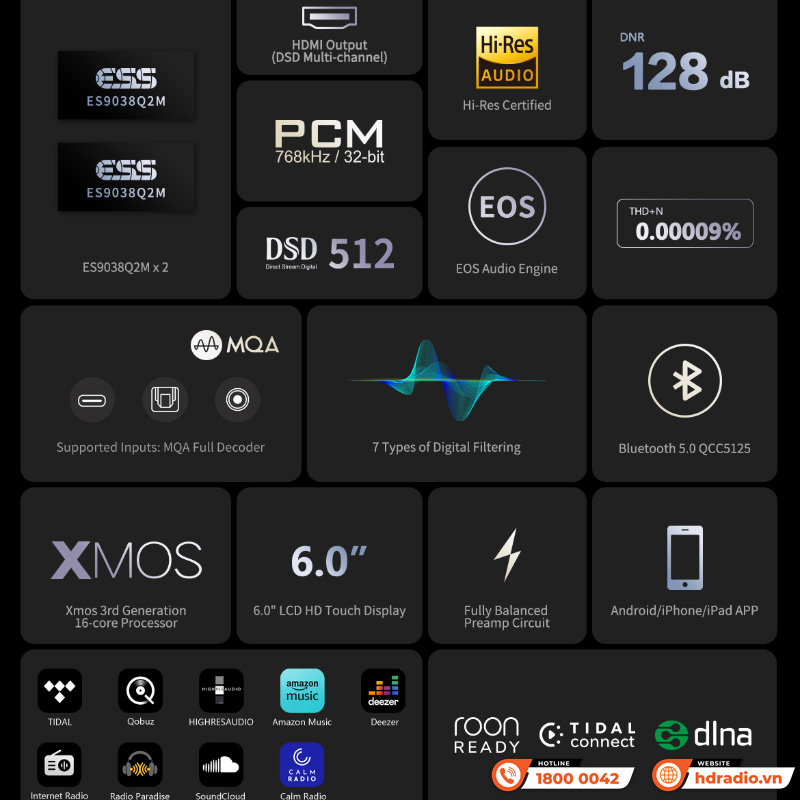 Music server Eversolo DMP-A6 Master Edition