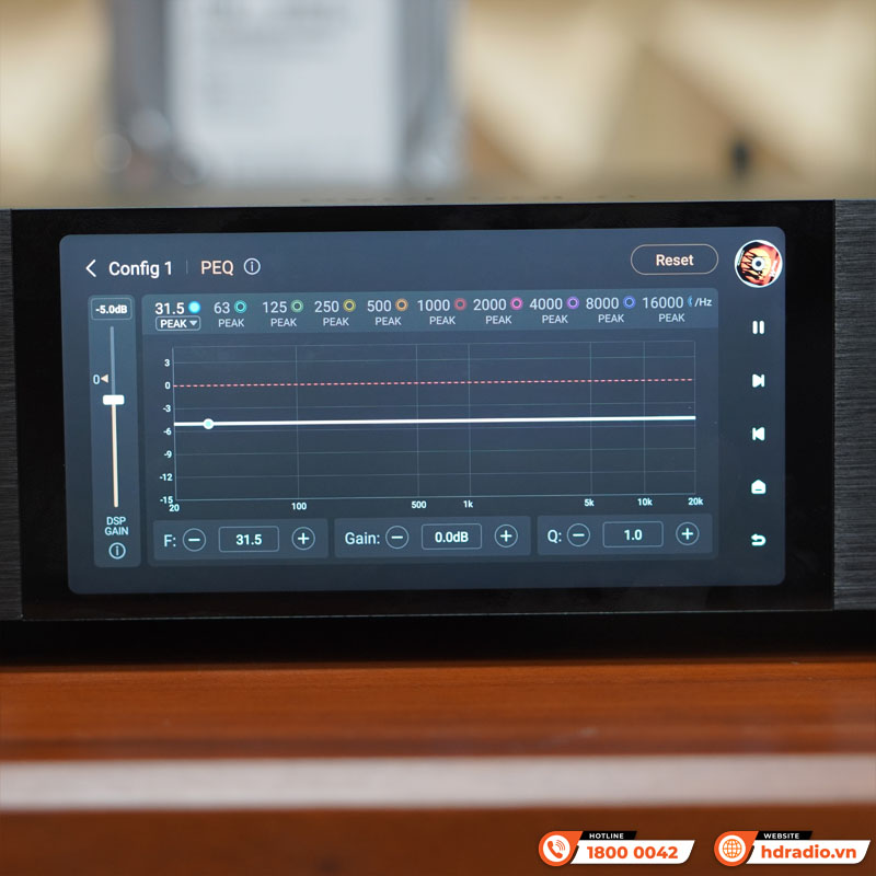 Music server Eversolo DMP-A8, Pre Amp, DAC AK4499EX và AK4191EQ, Network streamer, Bluetooth, 4GDDR4 kết hợp 64GeMMC-15