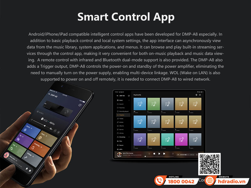Music server + Network Player + DAC Eversolo DMP-A8