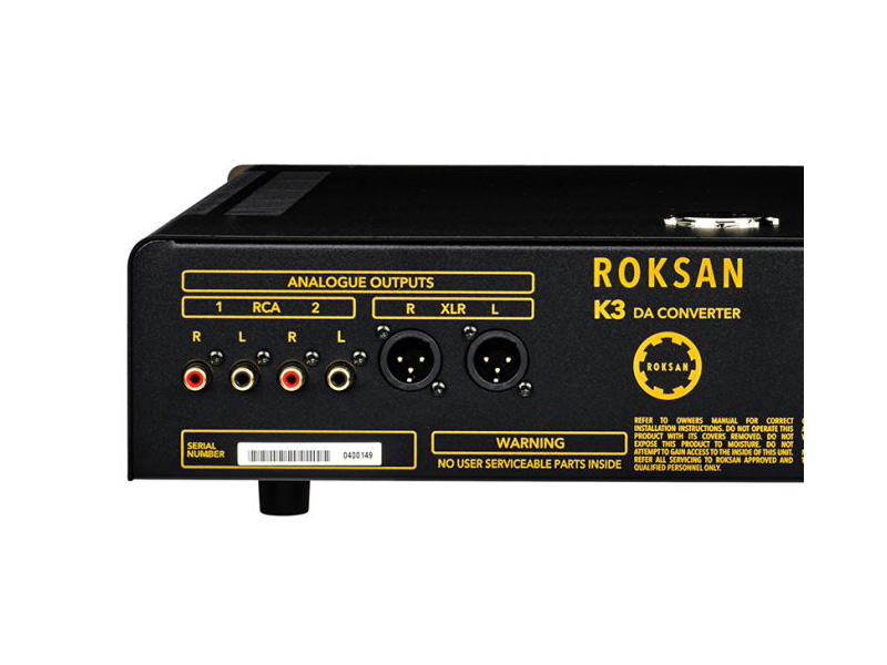 Kết nối dễ dàng với DAC Roksan K3 DAC
